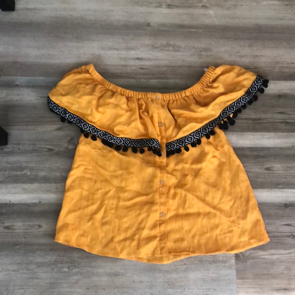 Off the shoulder top